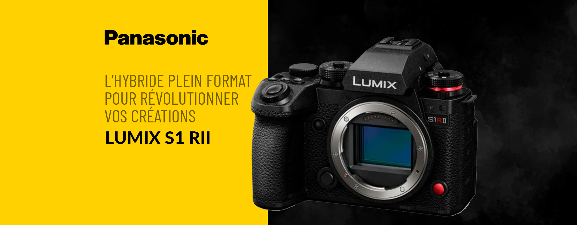Panasonic LUMIX S1RII : L'hybride plein format ultime