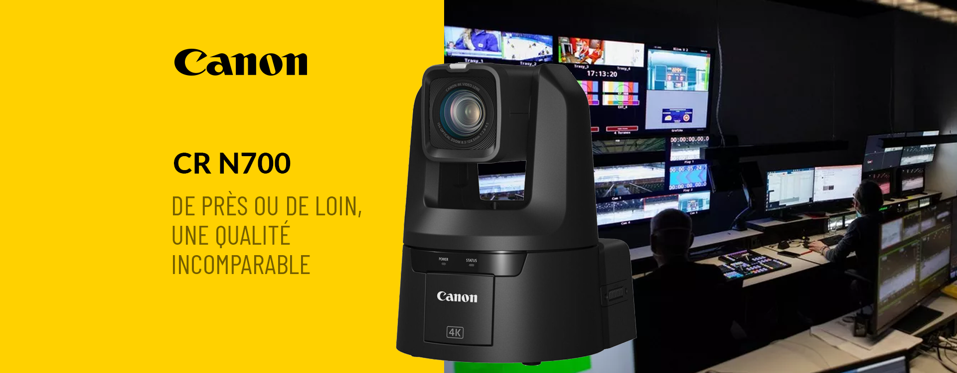 Canon CR 700 : de près ou de loin, une qualité incomparable