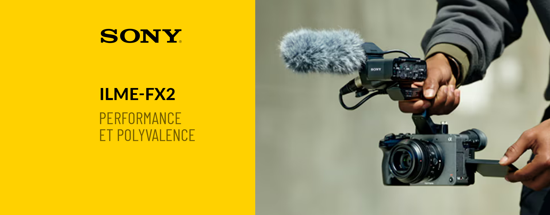 Sony présente la FX2, ​la nouvelle caméra plein format Cinema Line destinée aux créateurs d’image en recherche de performance et de polyvalence
