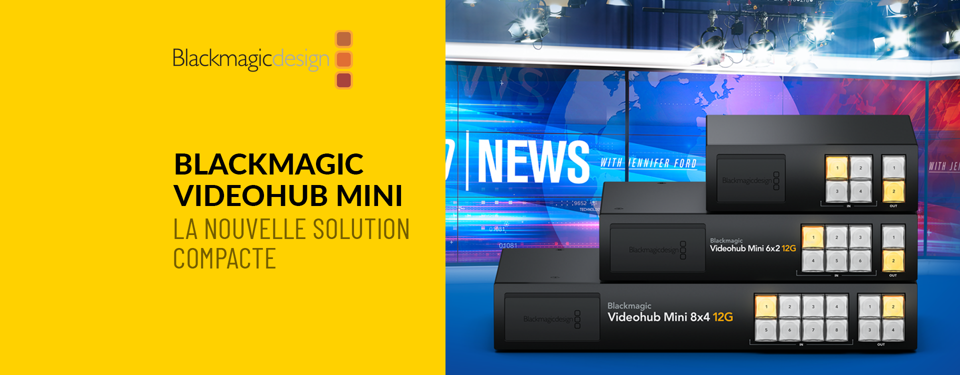 Blackmagic Videohub Mini : la nouvelle solution compacte pour le routage SDI professionnel