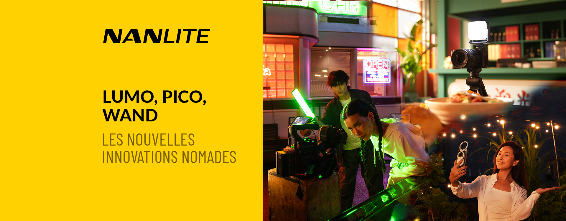 Nanlite innove : l’éclairage portable pensé pour les créateurs