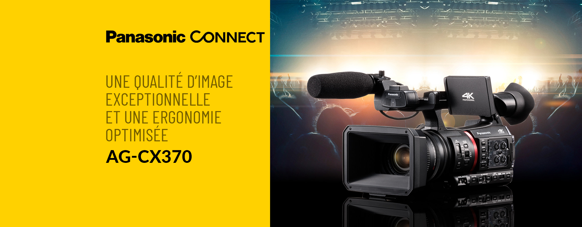 Panasonic dévoile le caméscope professionnel haut de gamme AG-CX370