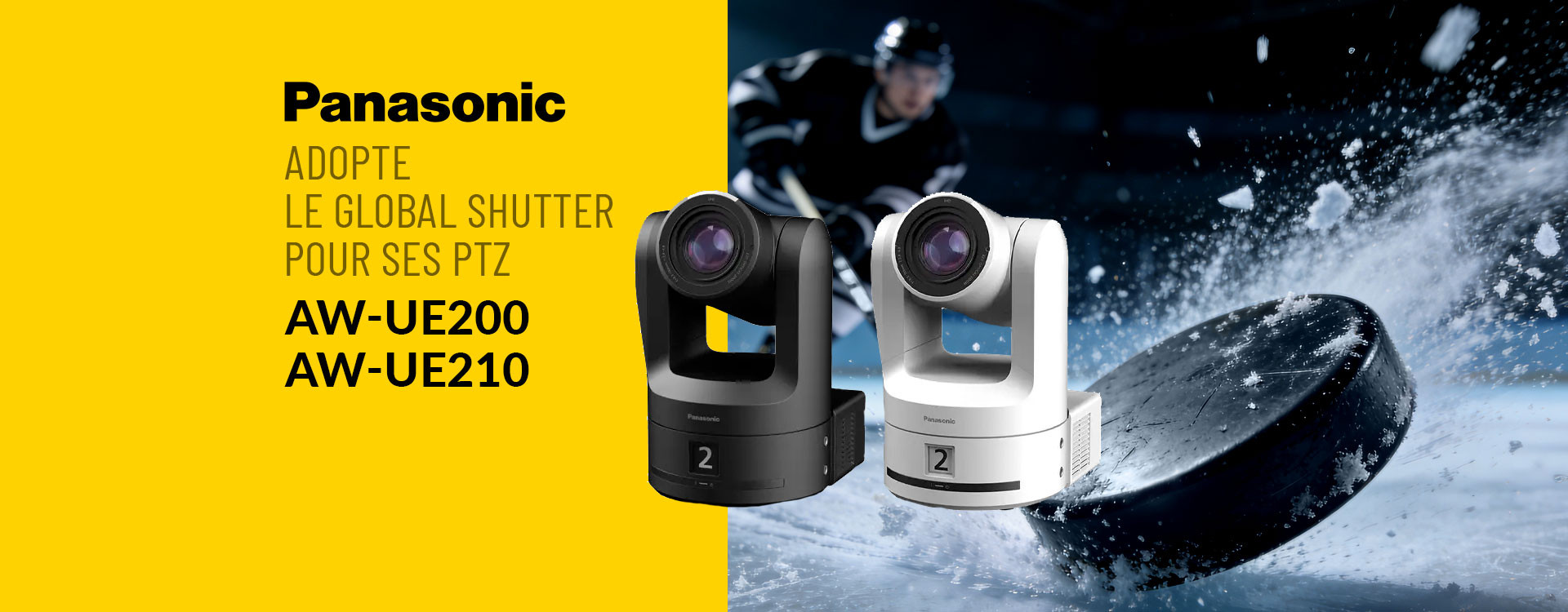Panasonic adopte le Global Shutter pour ses nouvelles PTZ