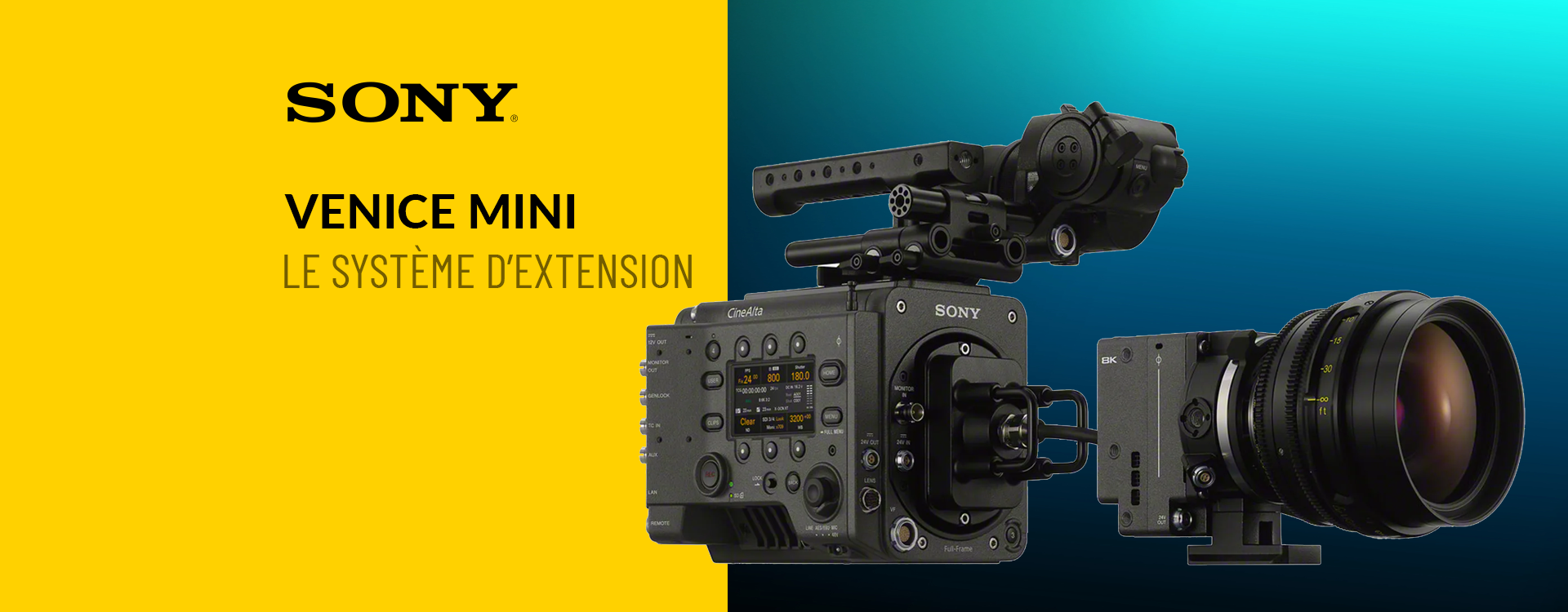 Sony présente le système d'extension VENICE Mini