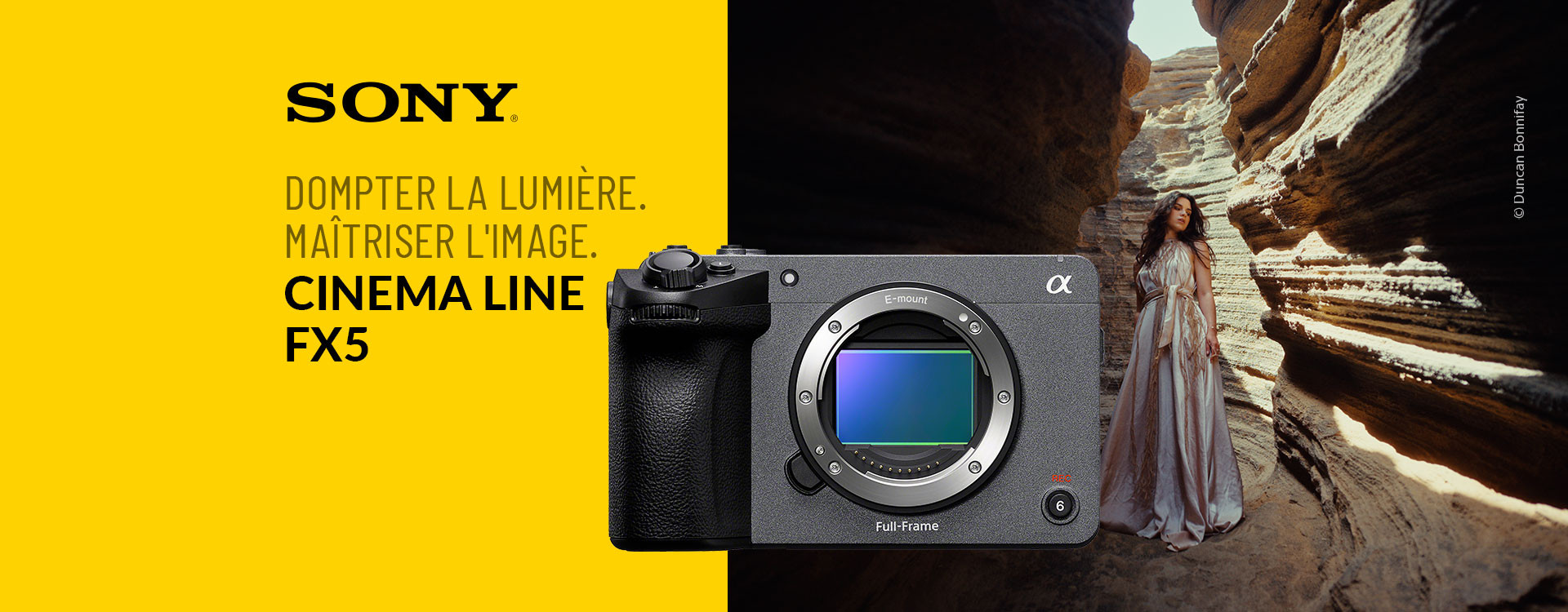Dompter la lumière. Maîtriser l'image avec la nouvelle Sony FX5