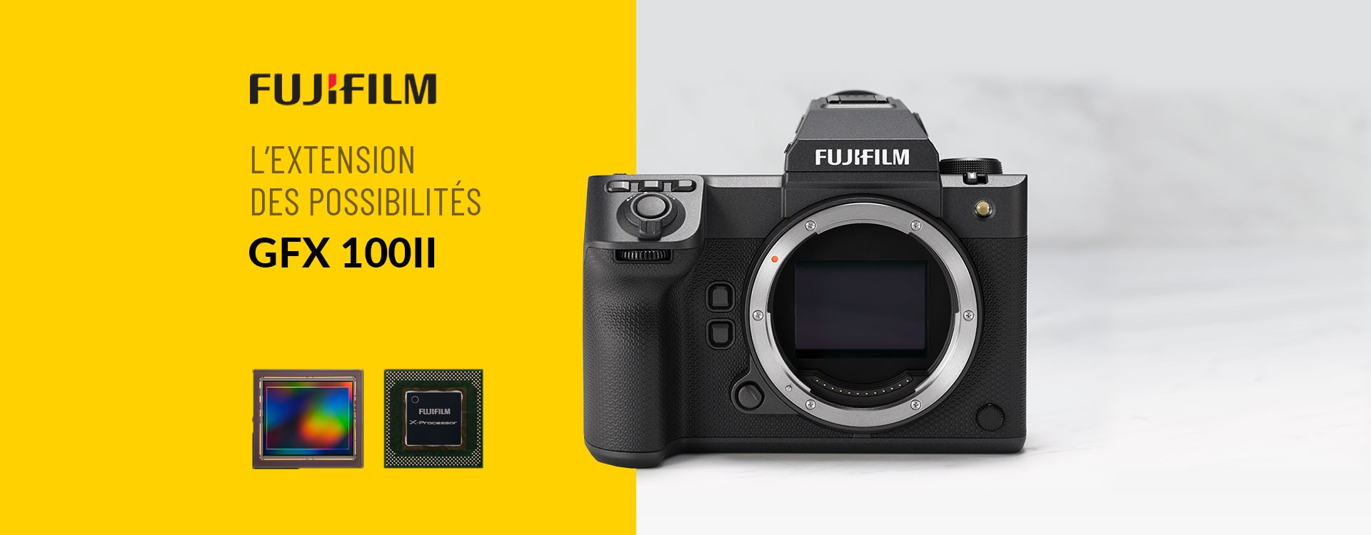Fujifilm l'extension des possibilités : GFX 100II