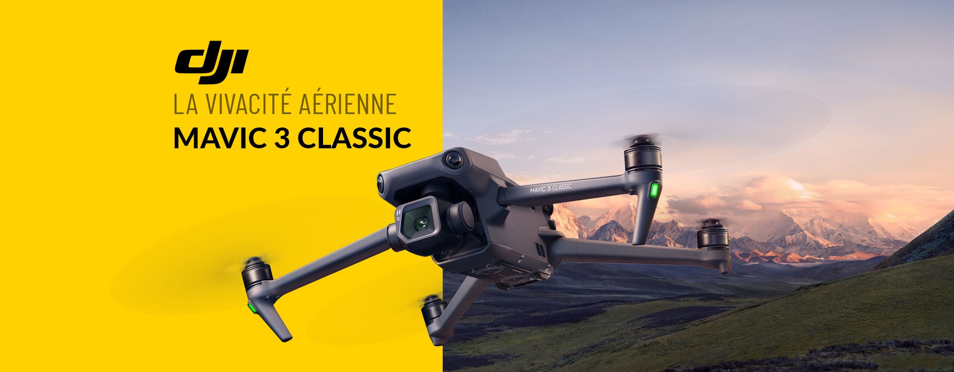 DJI rend le meilleur drone au monde plus accessible avec Mavic 3 Classic