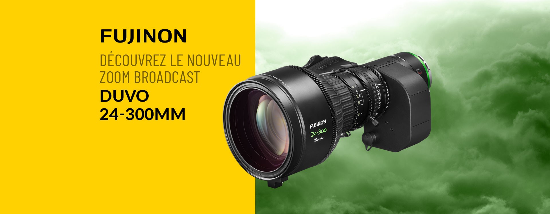 Fujifilm : Découvrez le nouveau zoom broadcast « FUJINON Duvo24-300mm »
